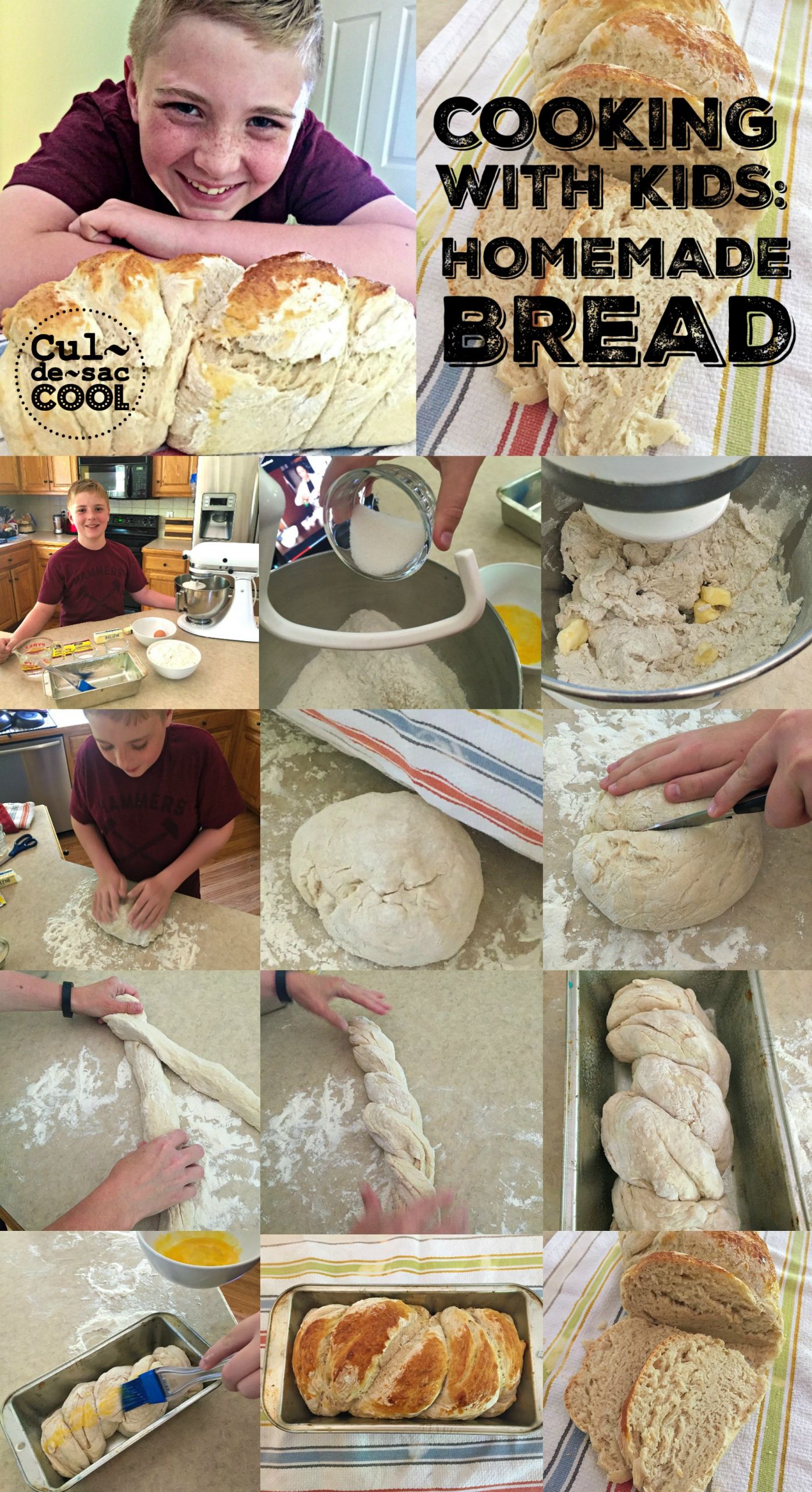 Bread Recipes For Kids
 Cooking with Kids Homemade Bread