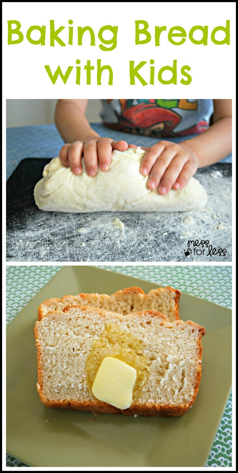 Bread Recipes For Kids
 Honey Bread Recipe Food Fun Friday Mess for Less