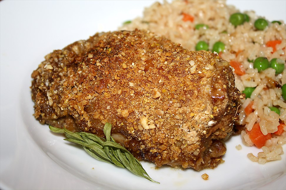 Breaded Chicken Thighs
 Cooking Gluten Free with Bea Gluten Free Panko Breaded
