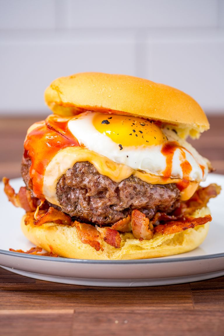 Breakfast Burger Recipe
 60 Best Burger Recipes Easy Hamburger Ideas — Delish