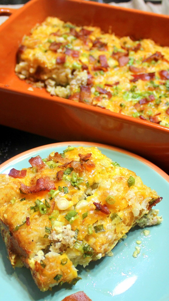 Breakfast Casserole With Tater Tots And Bacon
 52 Ways to Cook Best Damn Cheesy Tater Tot Bacon