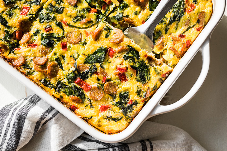 Breakfast Casseroles With Hash Browns
 Sausage Hash Brown Breakfast Casserole Whole30 & Make Ahead