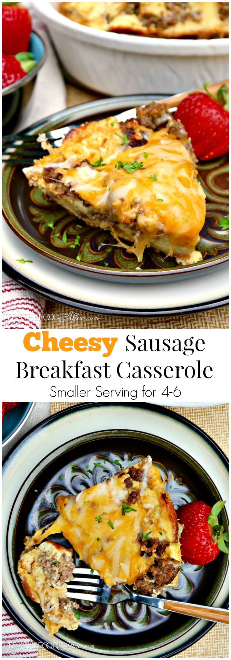 Breakfast Casseroles With Sausage
 Easy Cheesy Sausage Breakfast Casserole