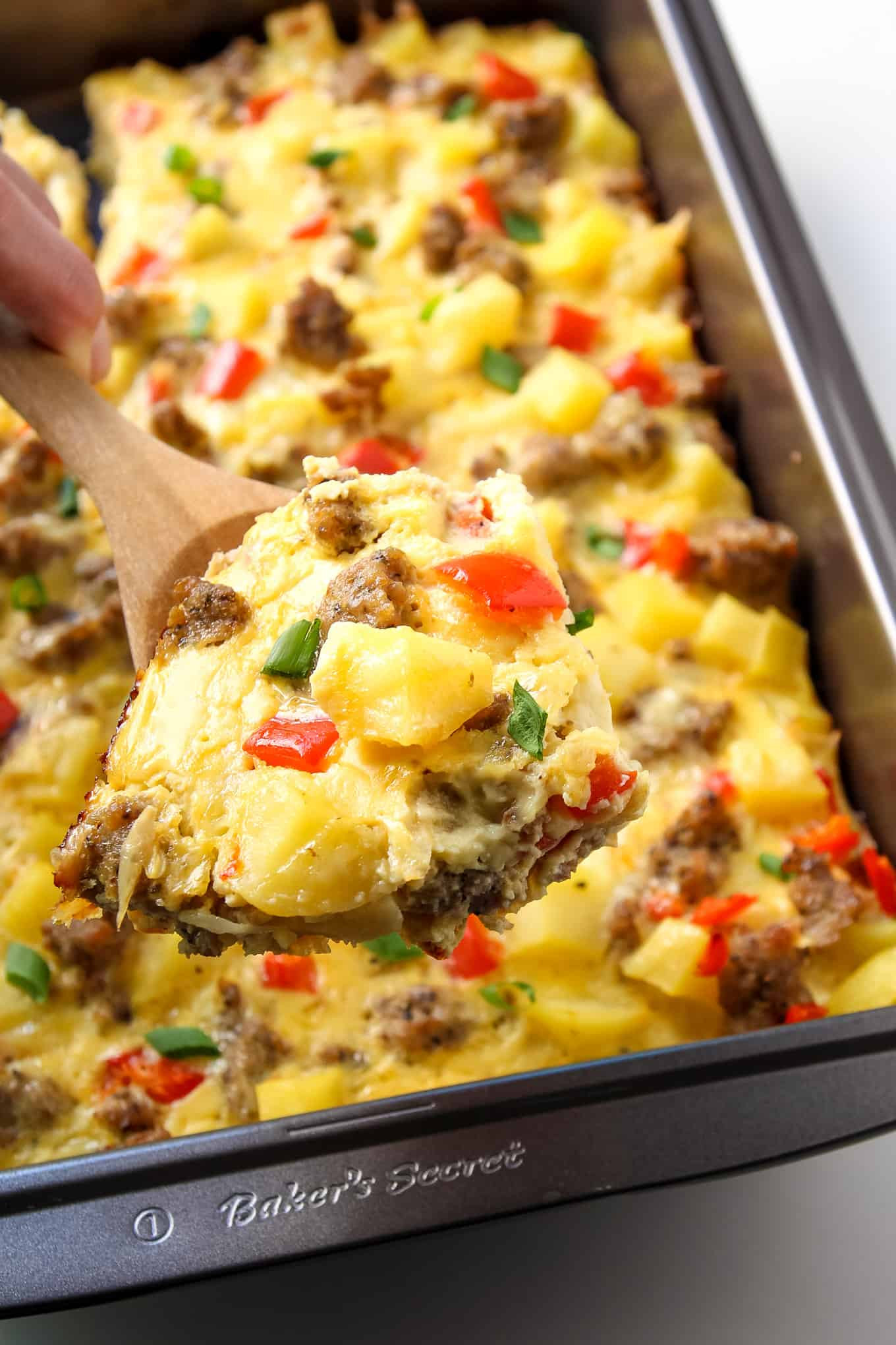 Breakfast Casseroles With Sausage
 Breakfast Casserole with Eggs Potatoes and Sausage