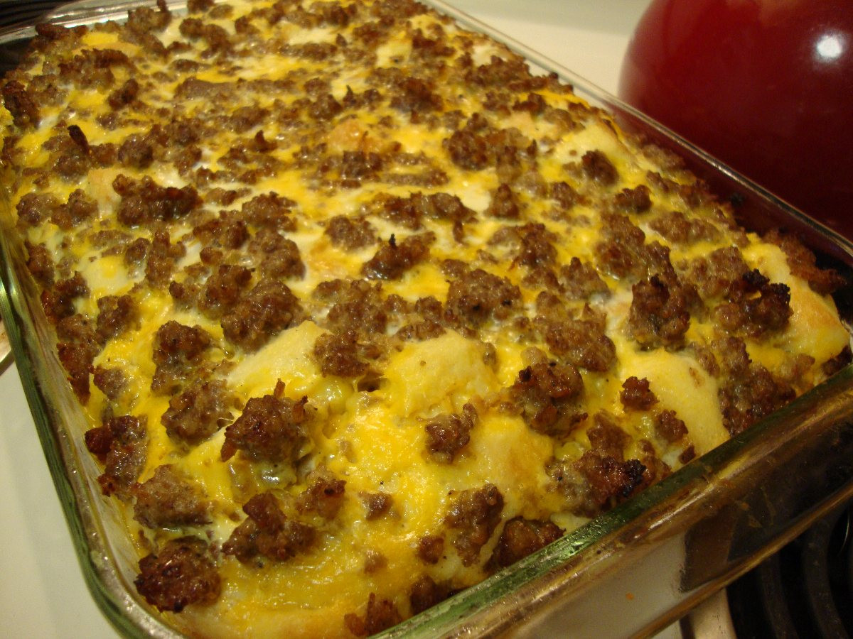 Breakfast Casseroles With Sausage
 George s Breakfast Sausage Casserole BigOven