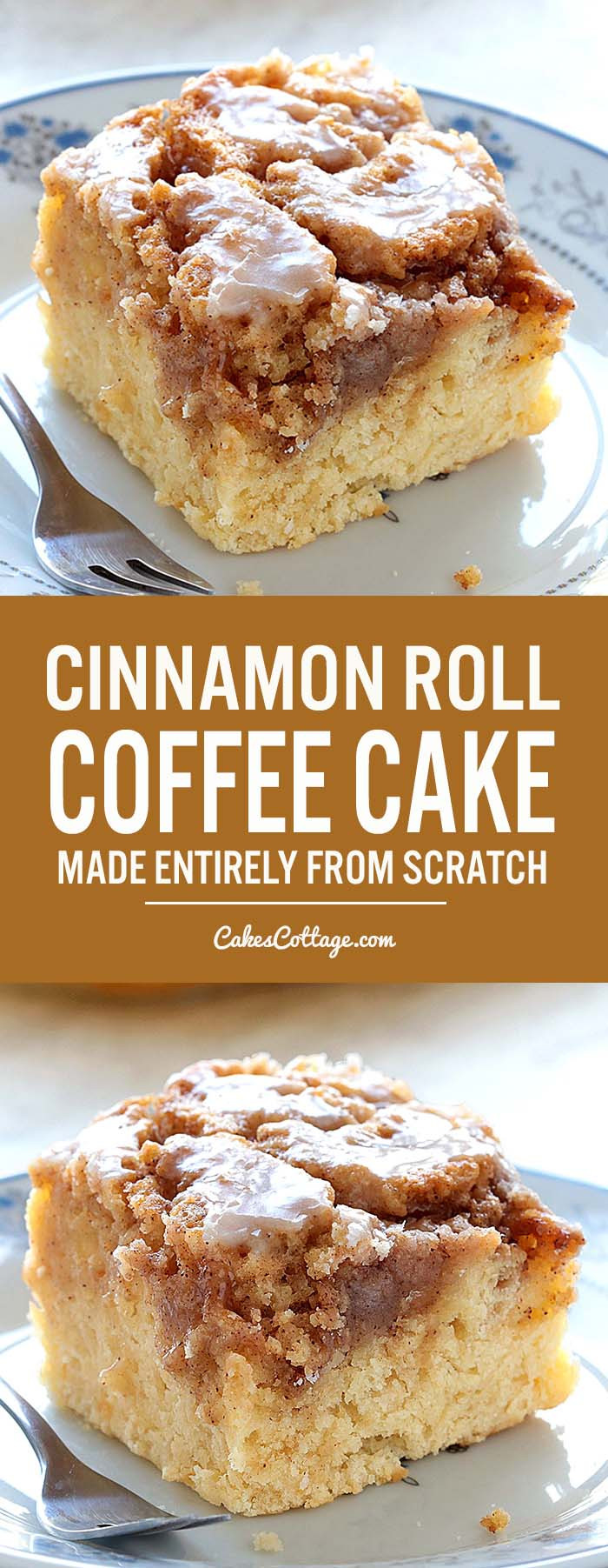 Breakfast Coffee Cake
 Easy Cinnamon Roll Coffee Cake Cakescottage