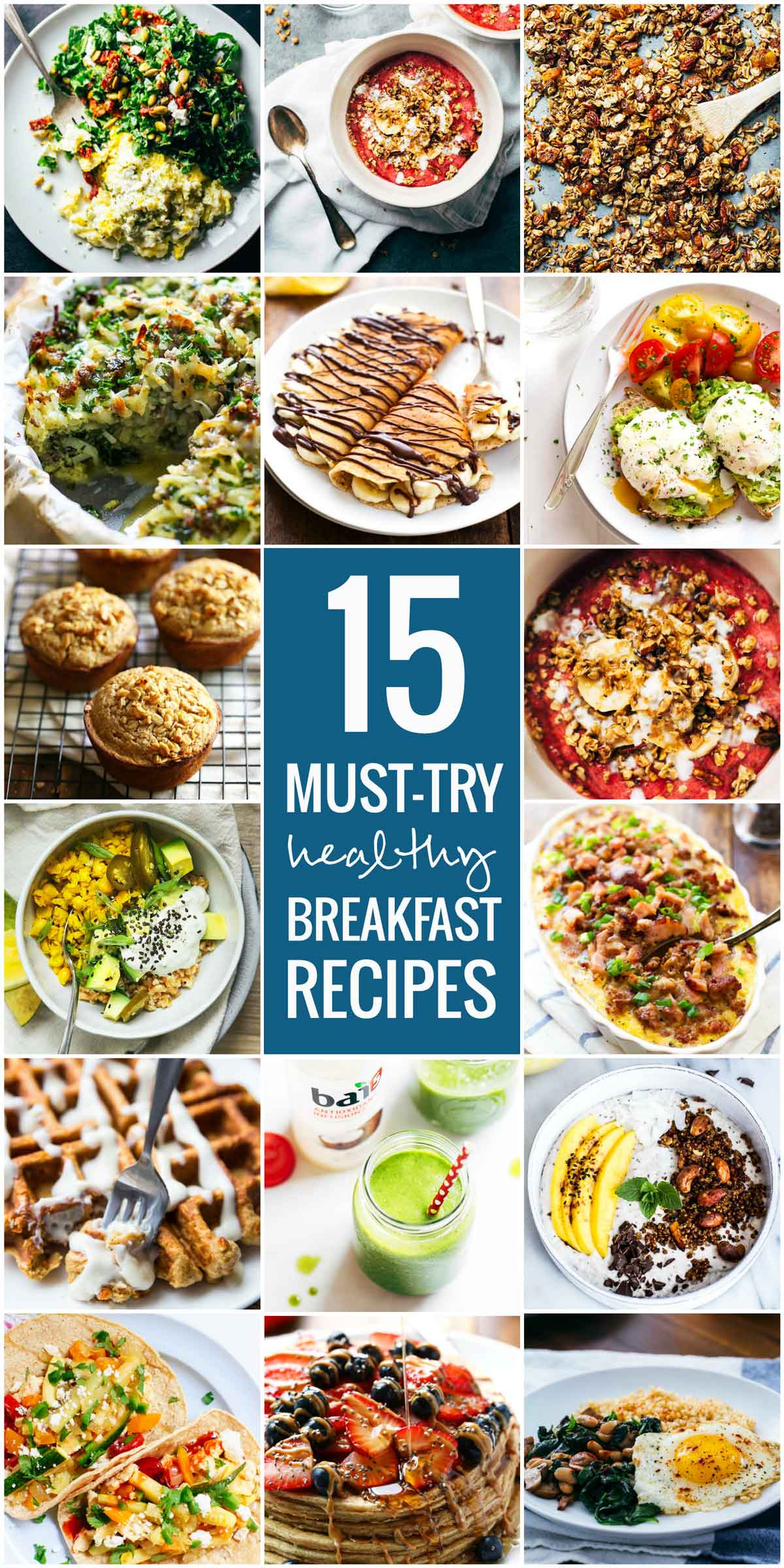 Breakfast Ideas Healthy
 15 Must Try Healthy Breakfast Recipes Pinch of Yum