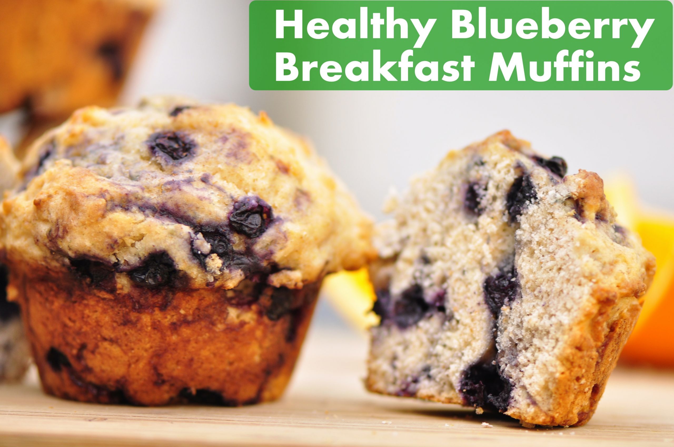 Breakfast Muffins Healthy
 Healthy Blueberry Breakfast Muffins