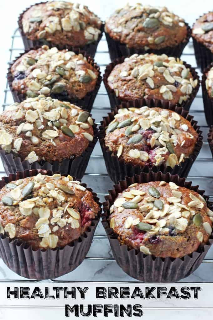 Breakfast Muffins Healthy
 Healthy Berry Breakfast Muffins My Fussy Eater