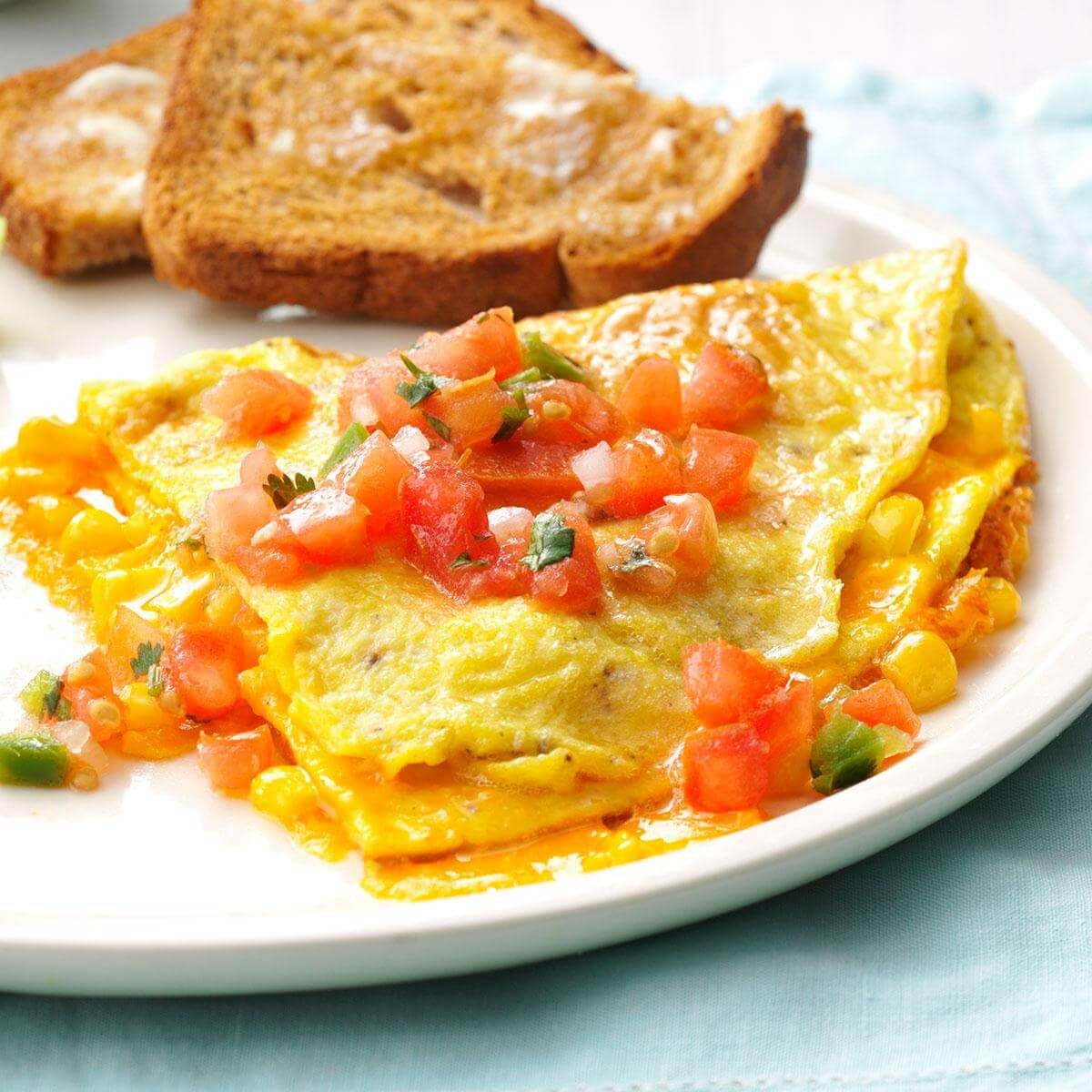 Breakfast Omelette Recipe
 Fresh Corn Omelet Recipe