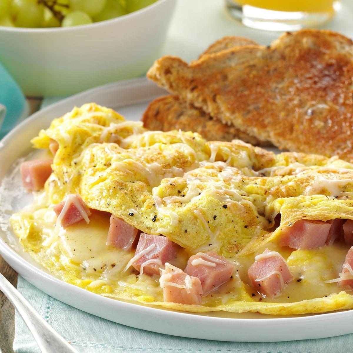 Breakfast Omelette Recipe
 Ham and Swiss Omelet Recipe