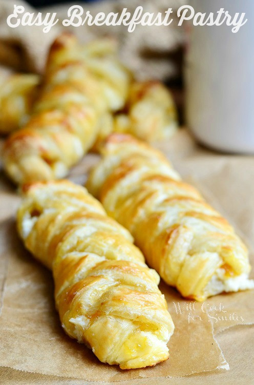 Breakfast Pastries Recipes
 Easy Braided Breakfast Pastry Will Cook For Smiles