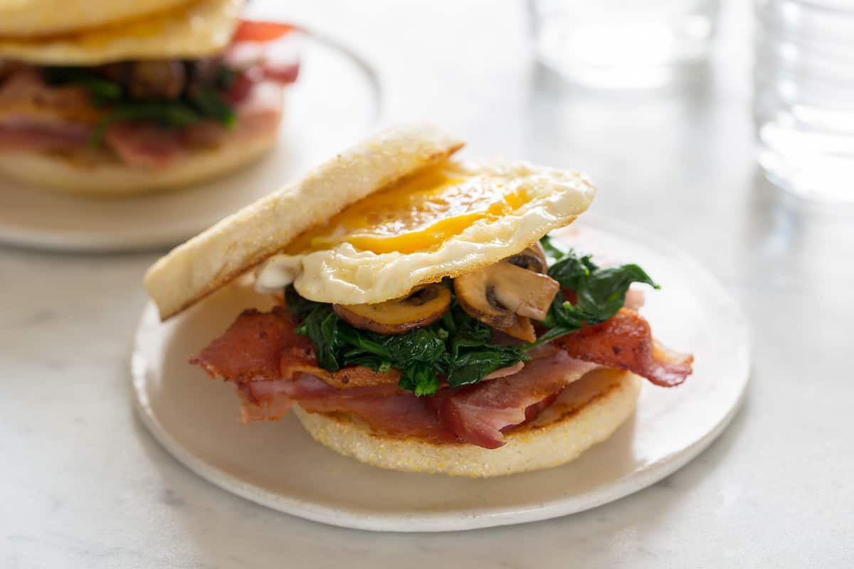 Breakfast Sandwich Recipes
 Toasted Breakfast Sandwich