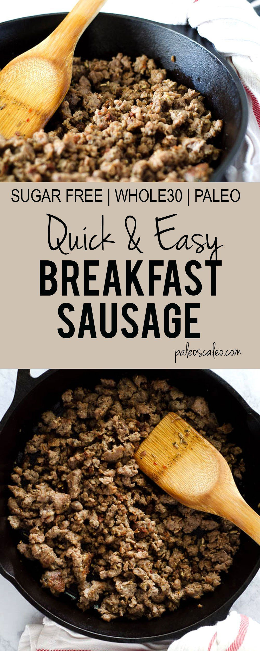 Breakfast Sausage Seasoning Recipe
 Quick & Easy Breakfast Sausage Recipe