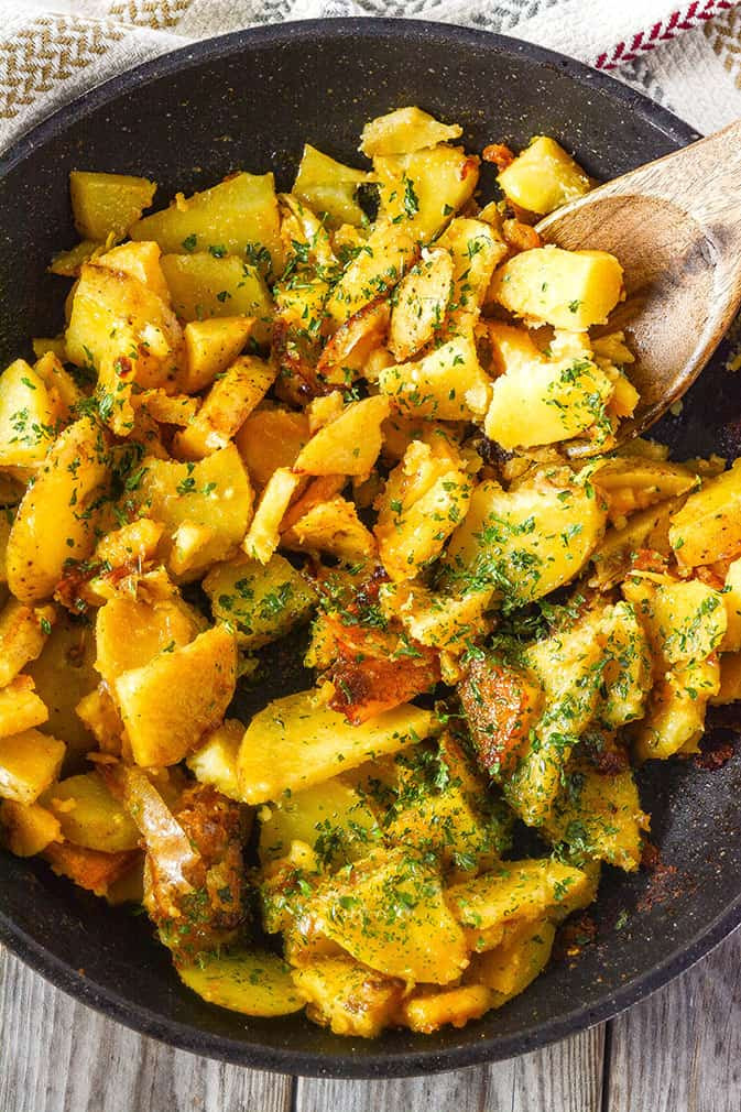 Breakfast Skillet Potatoes Recipe
 Vegan Breakfast Skillet Potatoes Healthier Steps