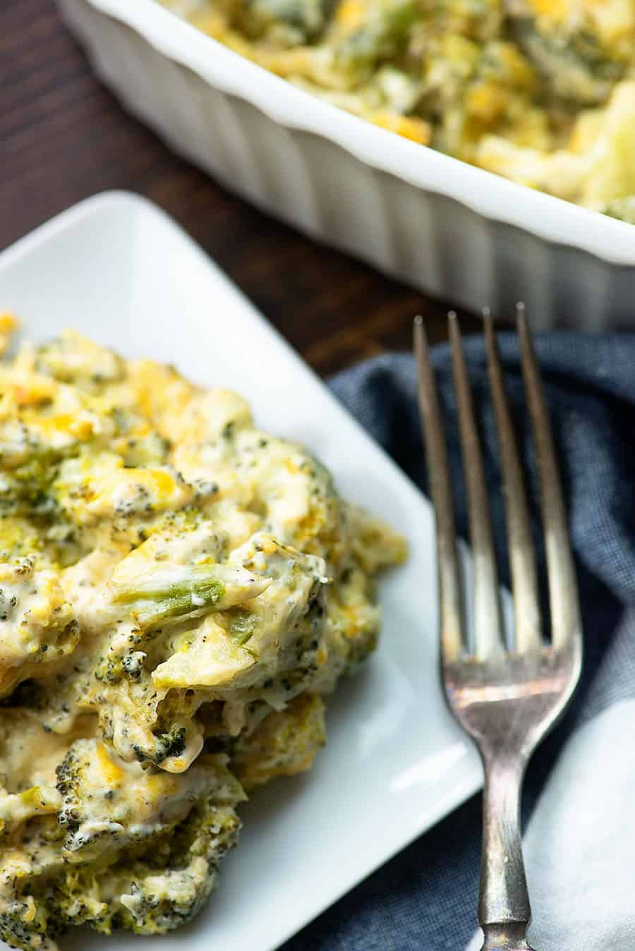 Broccoli Casserole Keto
 Broccoli Cheese Casserole extra cheesy and low carb too