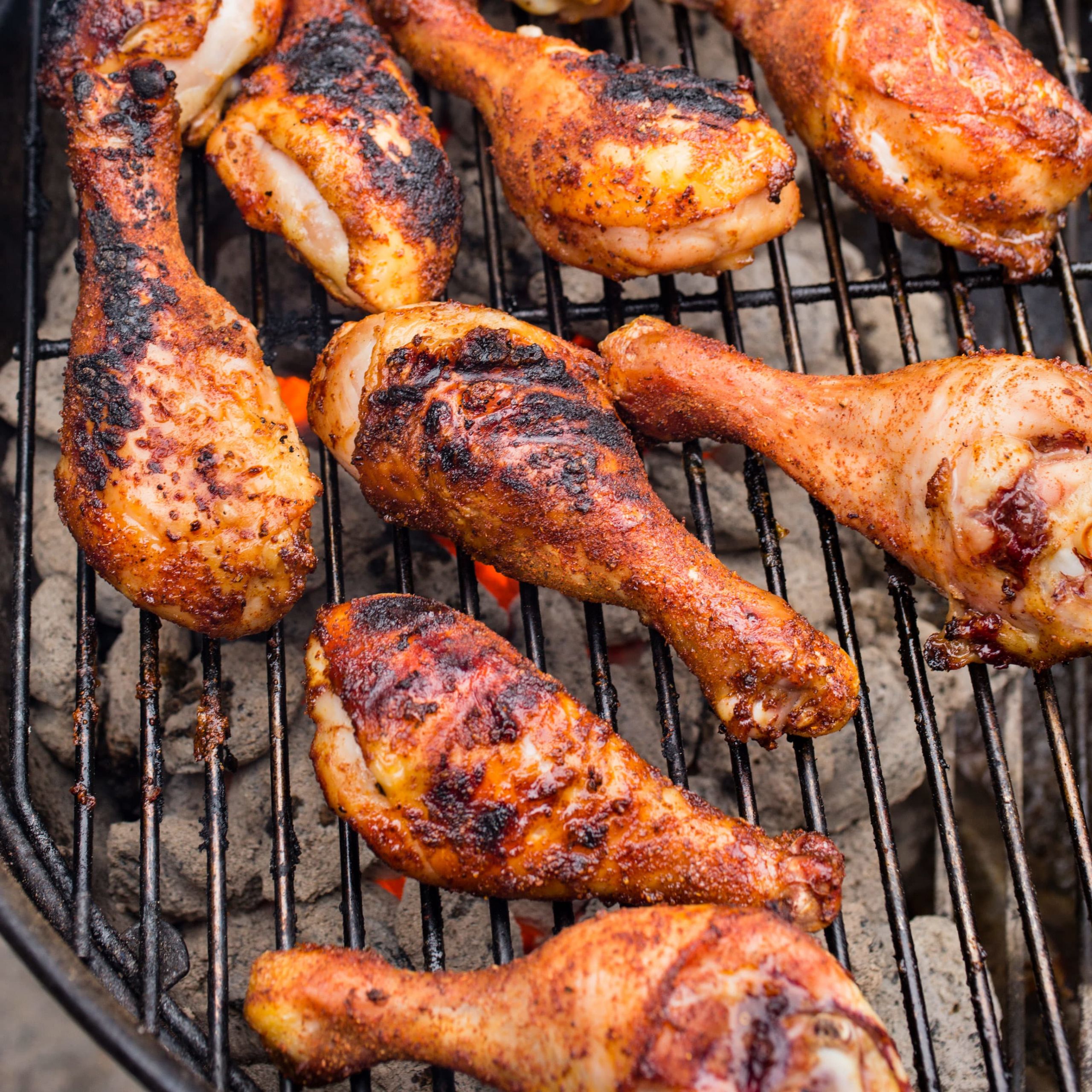 Broiled Chicken Legs
 Grilled Spice Rubbed Chicken Drumsticks
