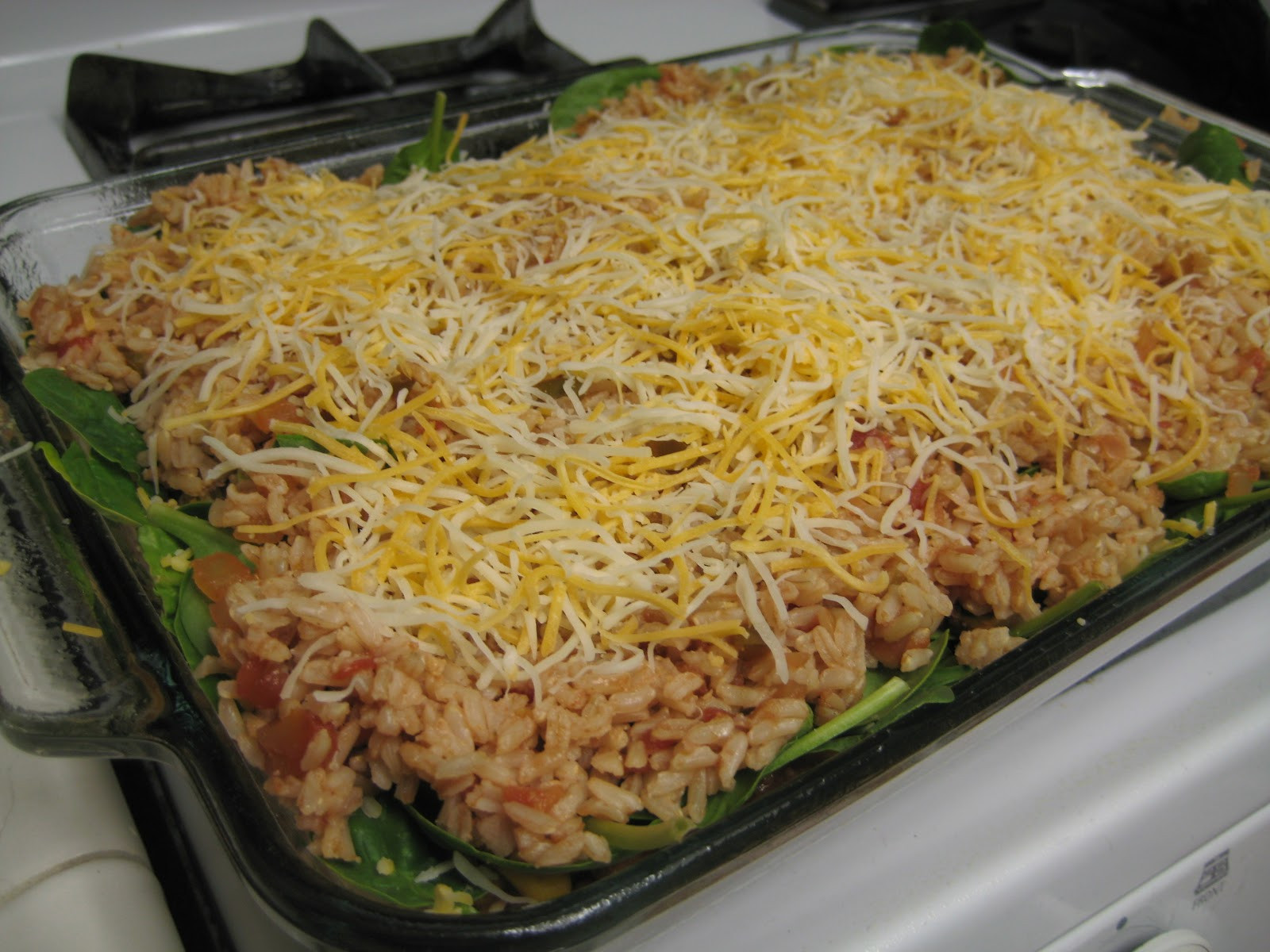Brown Rice Casserole
 The Foodista Chronicles Mexican Style Brown Rice Casserole
