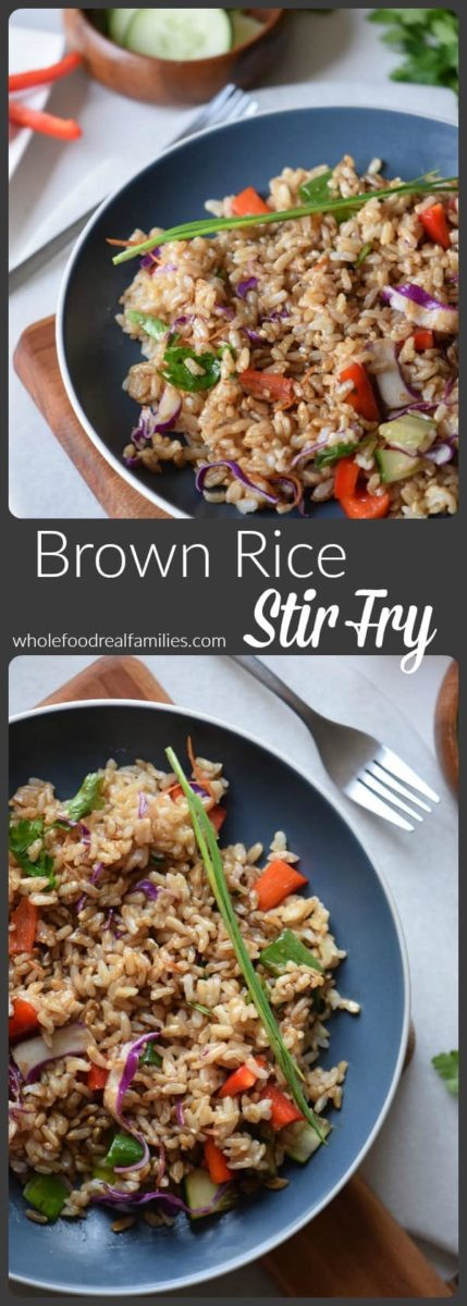 Brown Rice Stir Fry
 Brown Rice Stir Fry