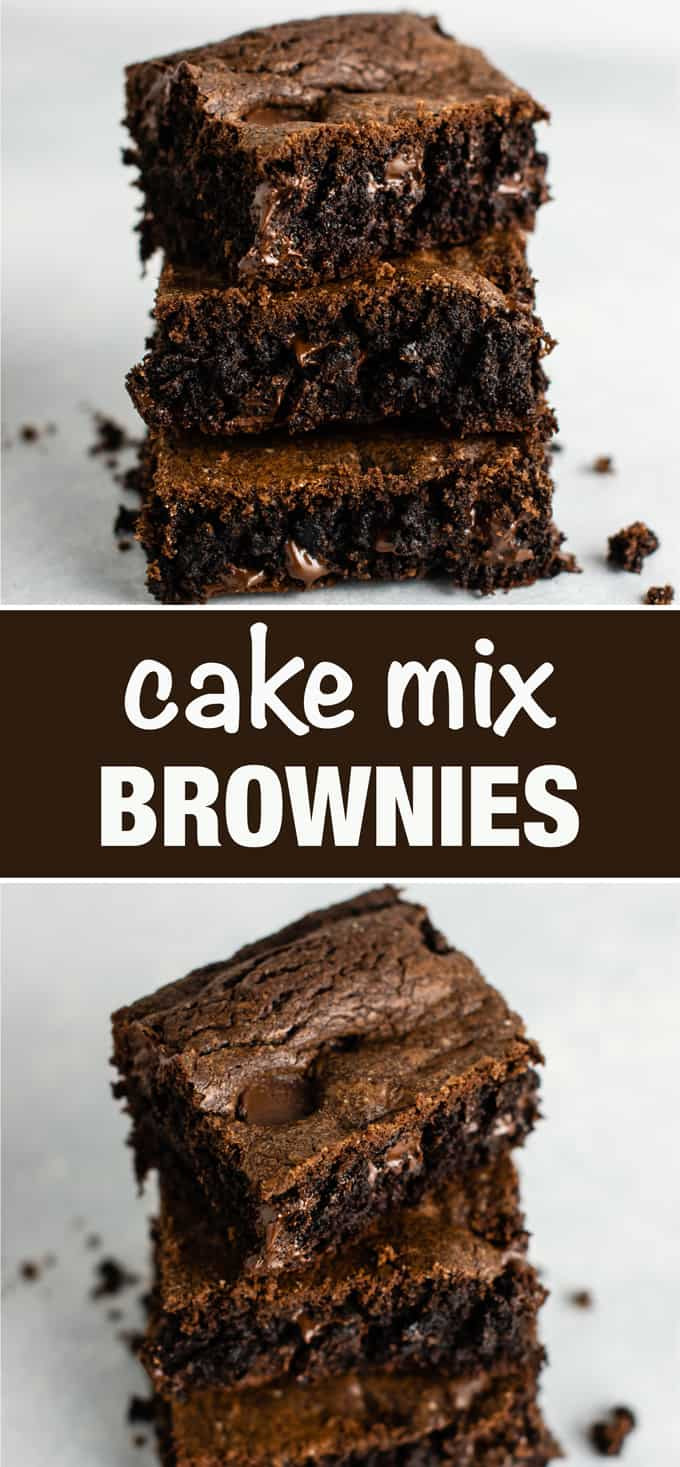 Brownies From Cake Mix
 The Best Cake Mix Brownies Recipe Build Your Bite