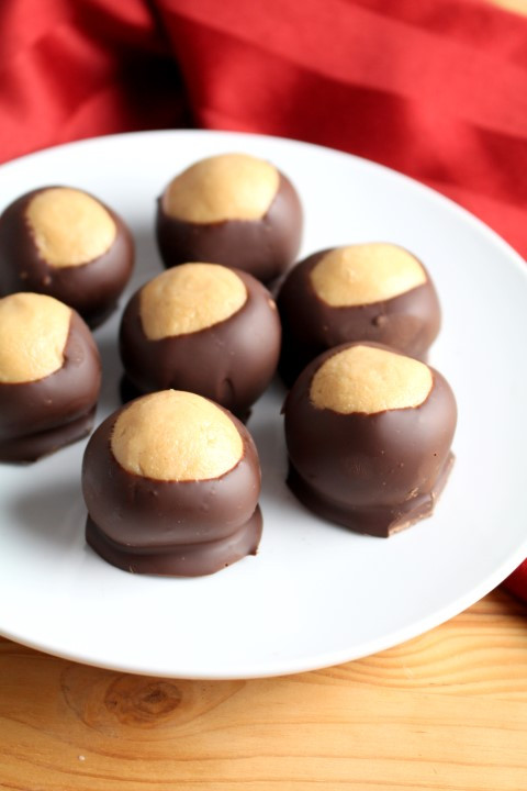 Buckeye Cookies Recipe
 Buckeyes Peanut Butter Balls Chocolate with Grace