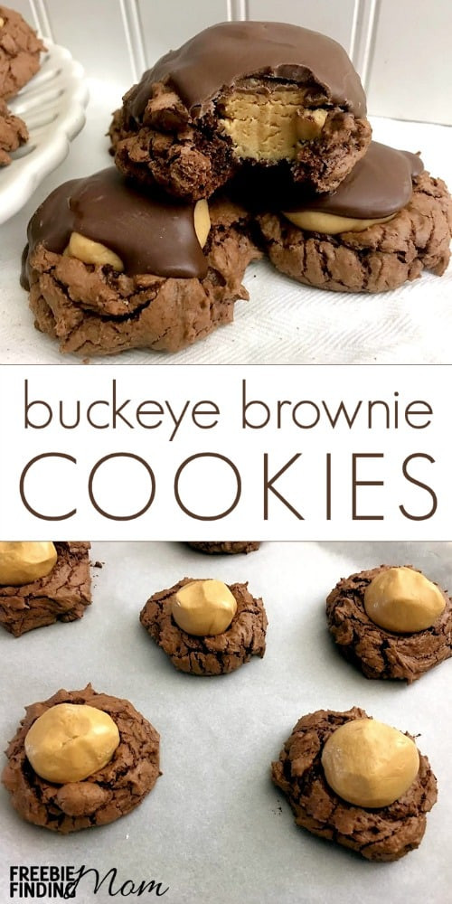 Buckeye Cookies Recipe
 Recipe for Buckeye Brownie Cookies