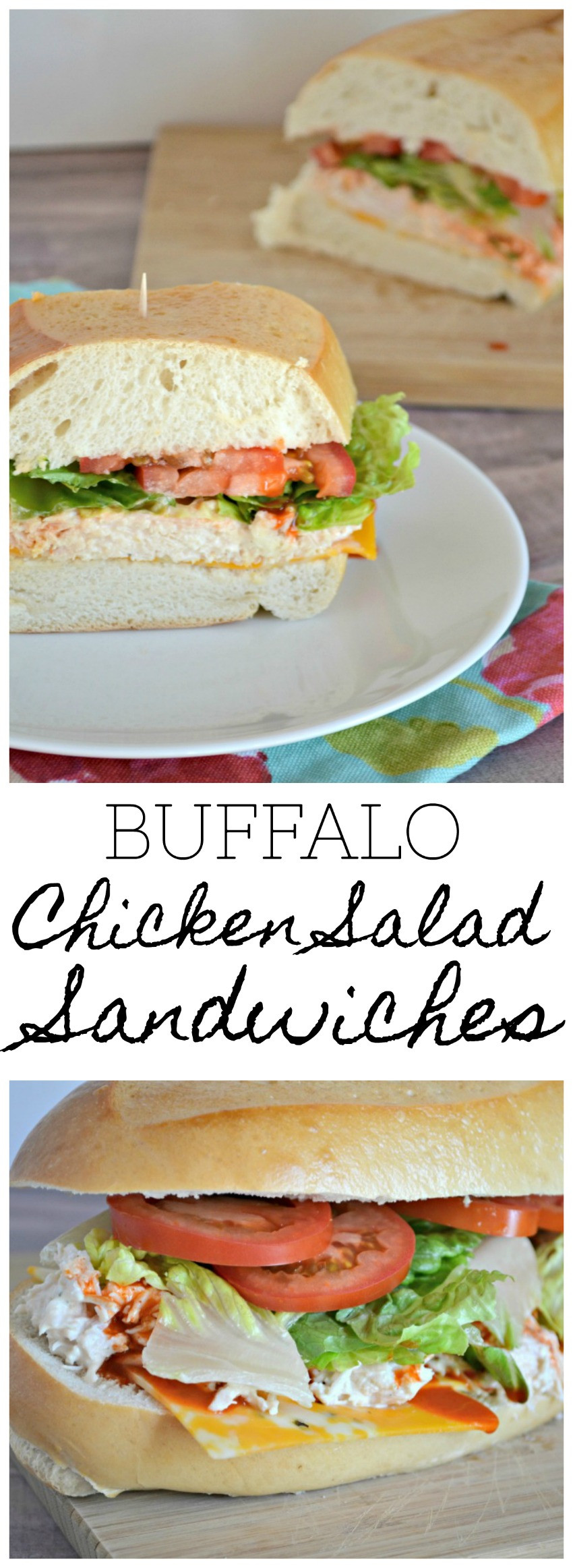 Buffalo Chicken Salad Sandwiches
 Buffalo Chicken Salad Sandwiches The Cards We Drew