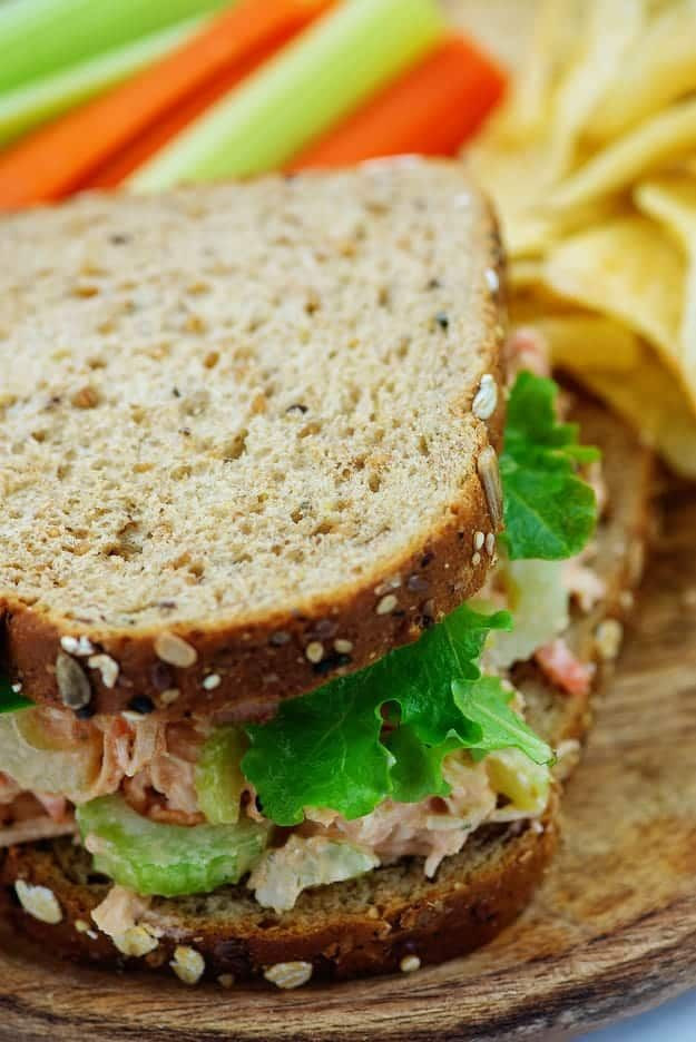 Buffalo Chicken Salad Sandwiches
 Buffalo Chicken Salad Sandwich Recipe in 2020