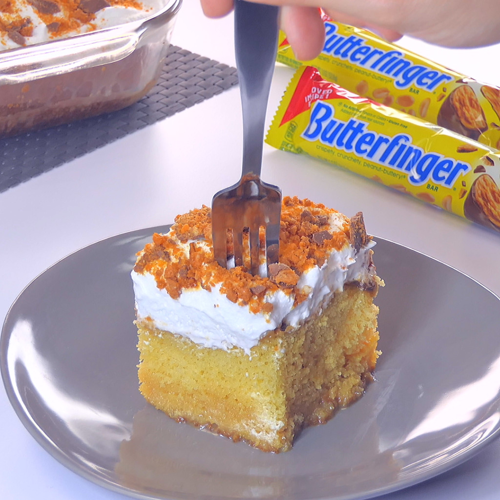 Butterfinger Poke Cake
 Butterfinger Poke Cake Aunt Bee s Recipes