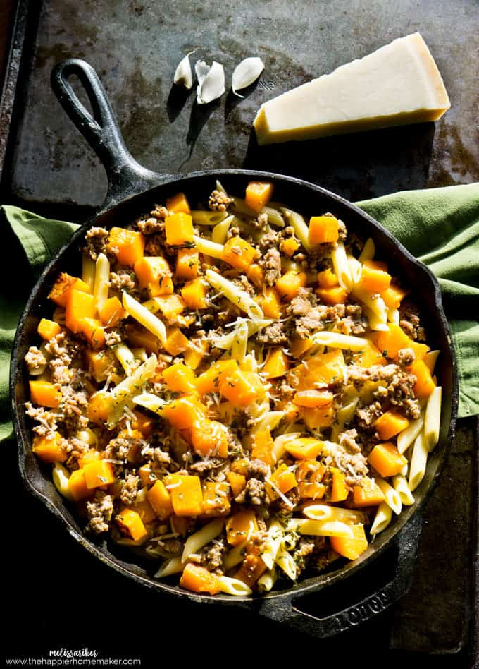 Butternut Squash Dinner Recipes
 Butternut Squash and Sausage Penne Easy Weeknight Dinner