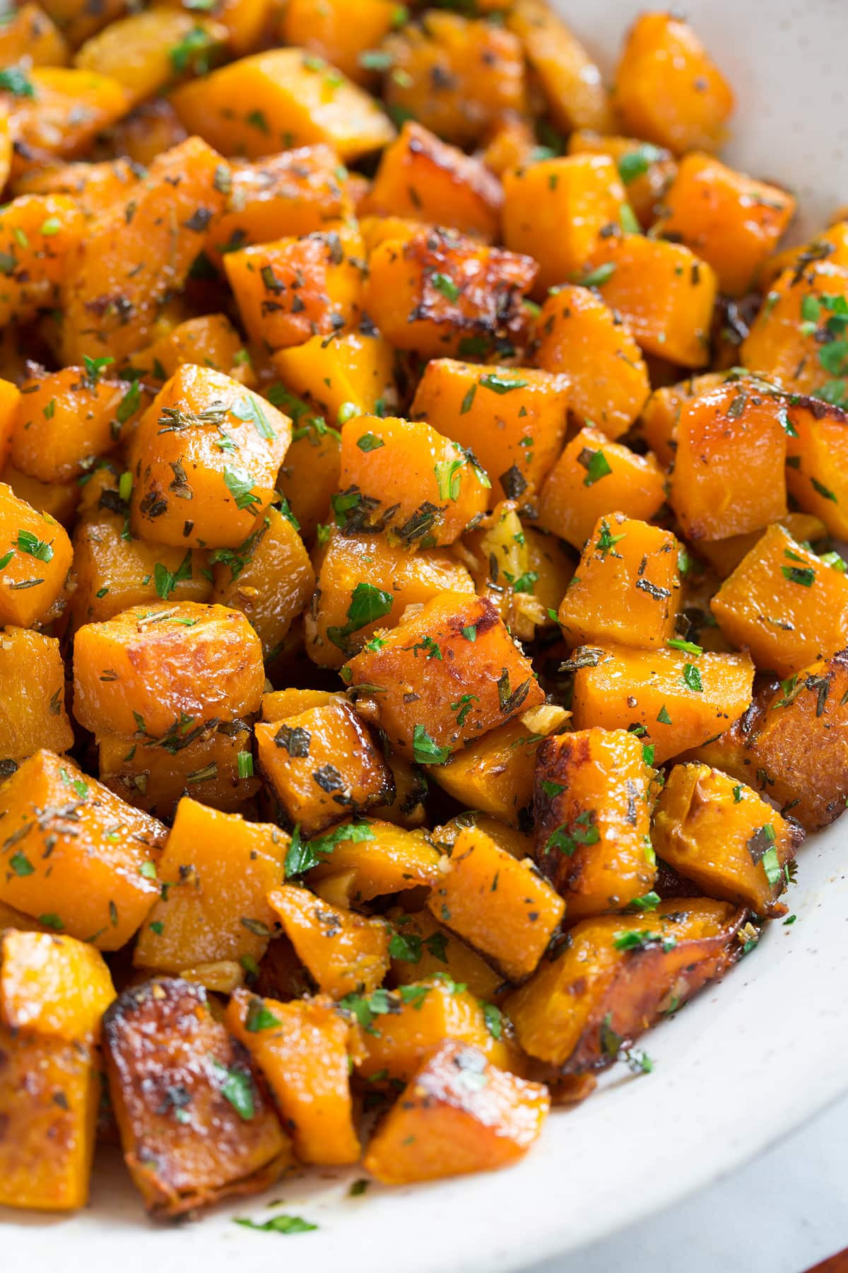 Butternut Squash Dinner Recipes
 Roasted Butternut Squash with Garlic and Herbs Cooking