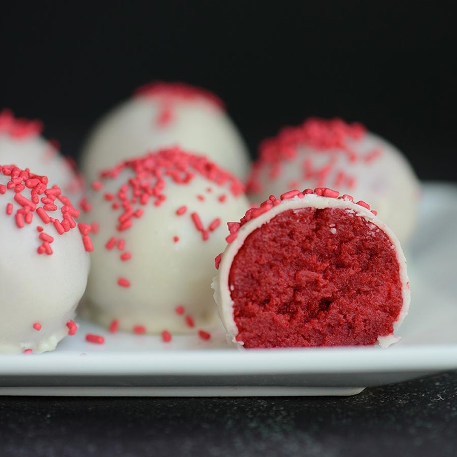 Cake Ball Recipe
 Red Velvet Cake Balls With Cream Cheese Recipe