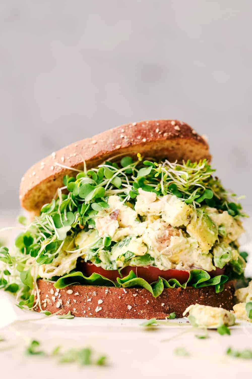 Calories In Chicken Salad Sandwich
 how many calories in a chicken salad sandwich on whole wheat