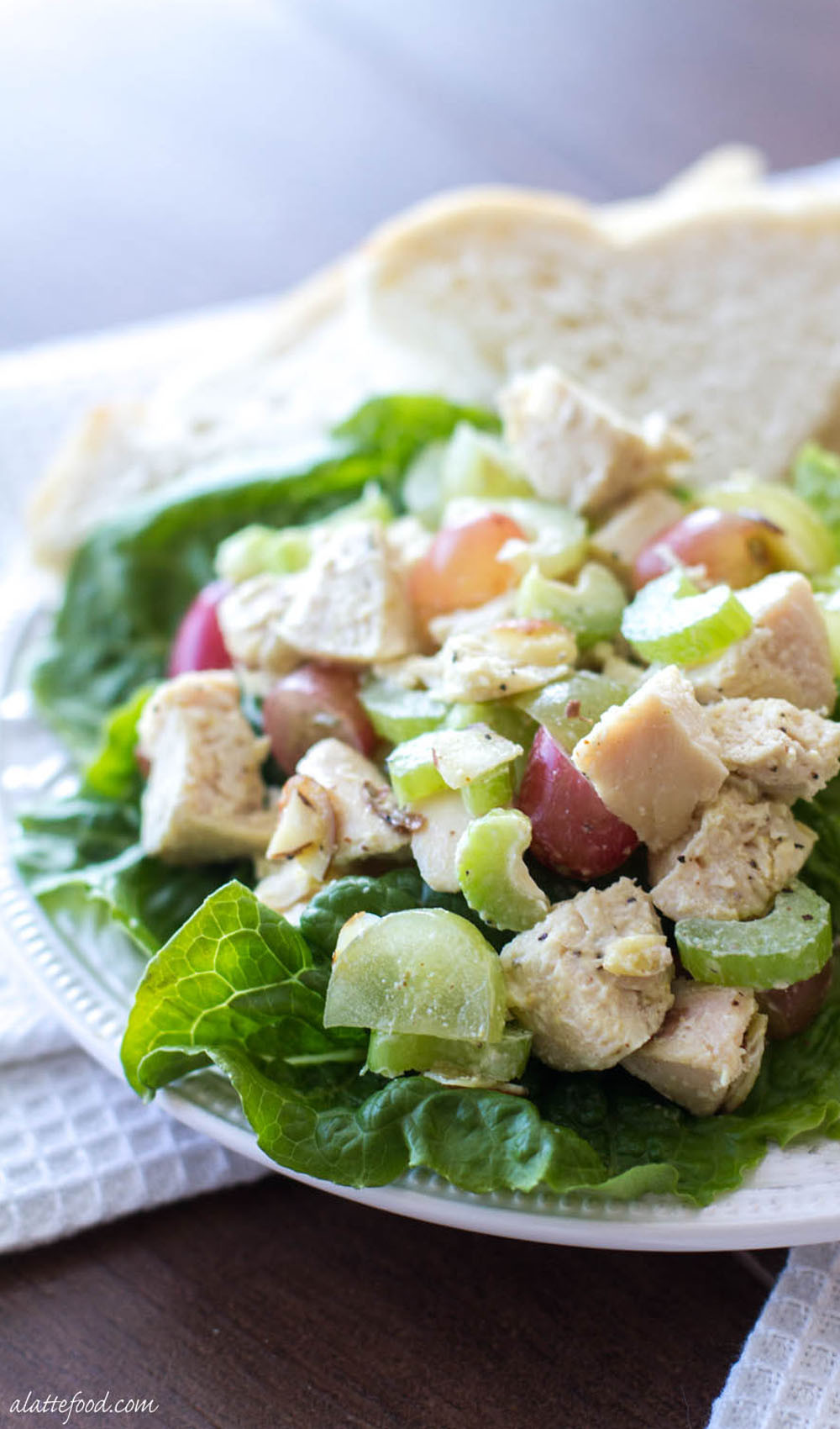 Calories In Chicken Salad Sandwich
 Light and Healthy Chicken Salad Recipe A Latte Food