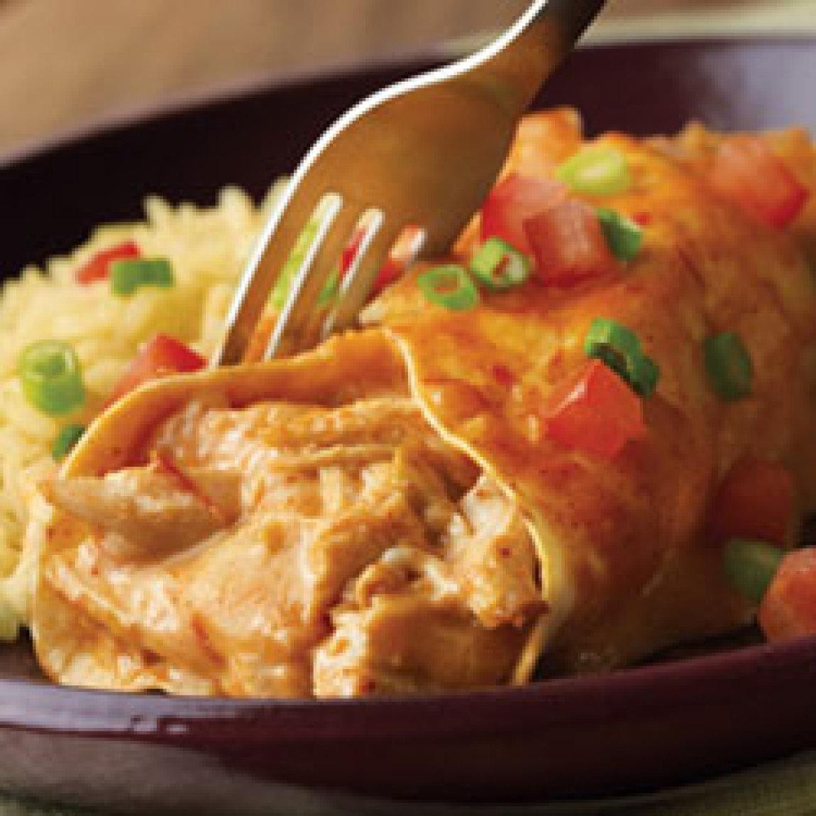 Campbell Soup Chicken Enchilada
 Campbell s Easy Chicken and Cheese Enchiladas Recipe