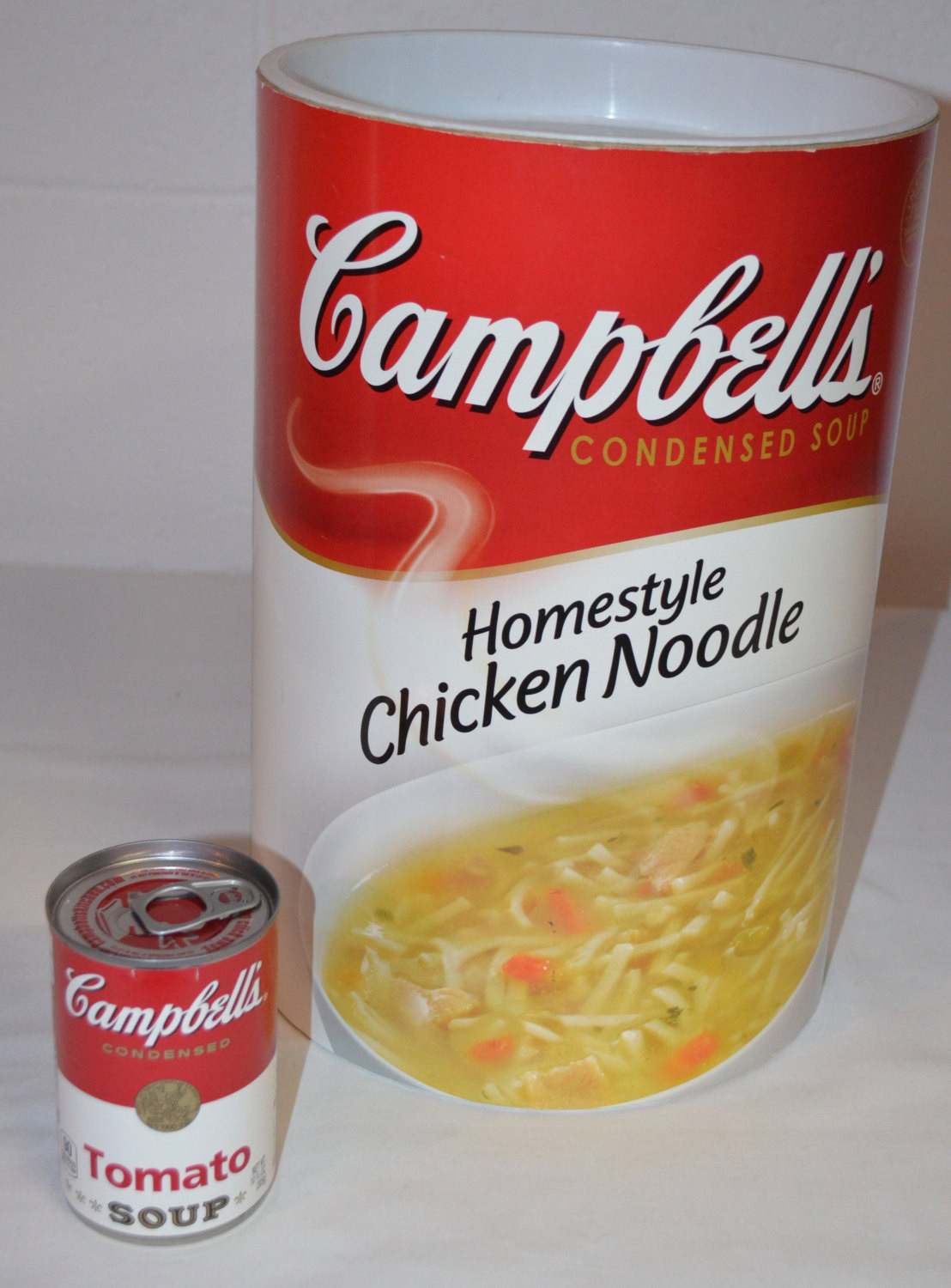 Campbells Chicken Noodle Soup
 Campbell s Soup SUPER SIZE Chicken Noodle Promotional
