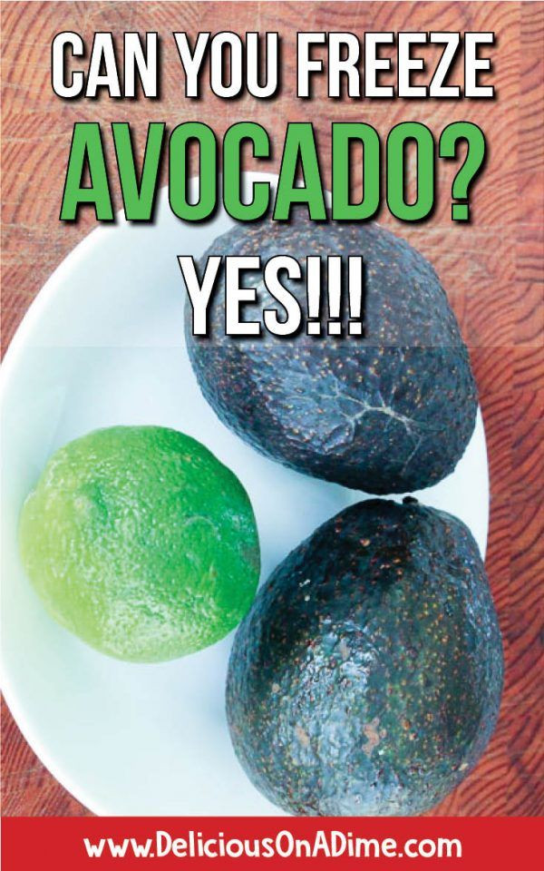 Can You Freeze Avocado For Smoothies
 Can You Freeze Avocado Yes