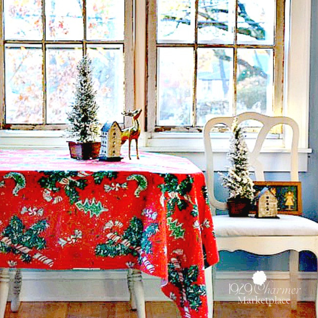 Candy Cane Christmas Shop
 Christmas Candy Cane Tablecloth