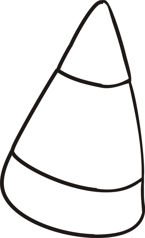 Candy Corn Coloring Page
 Candy Corn Coloring Pages