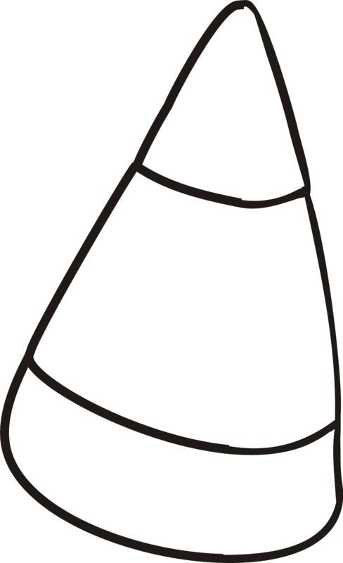 Candy Corn Coloring Page
 Halloween Coloring Pages For Kids