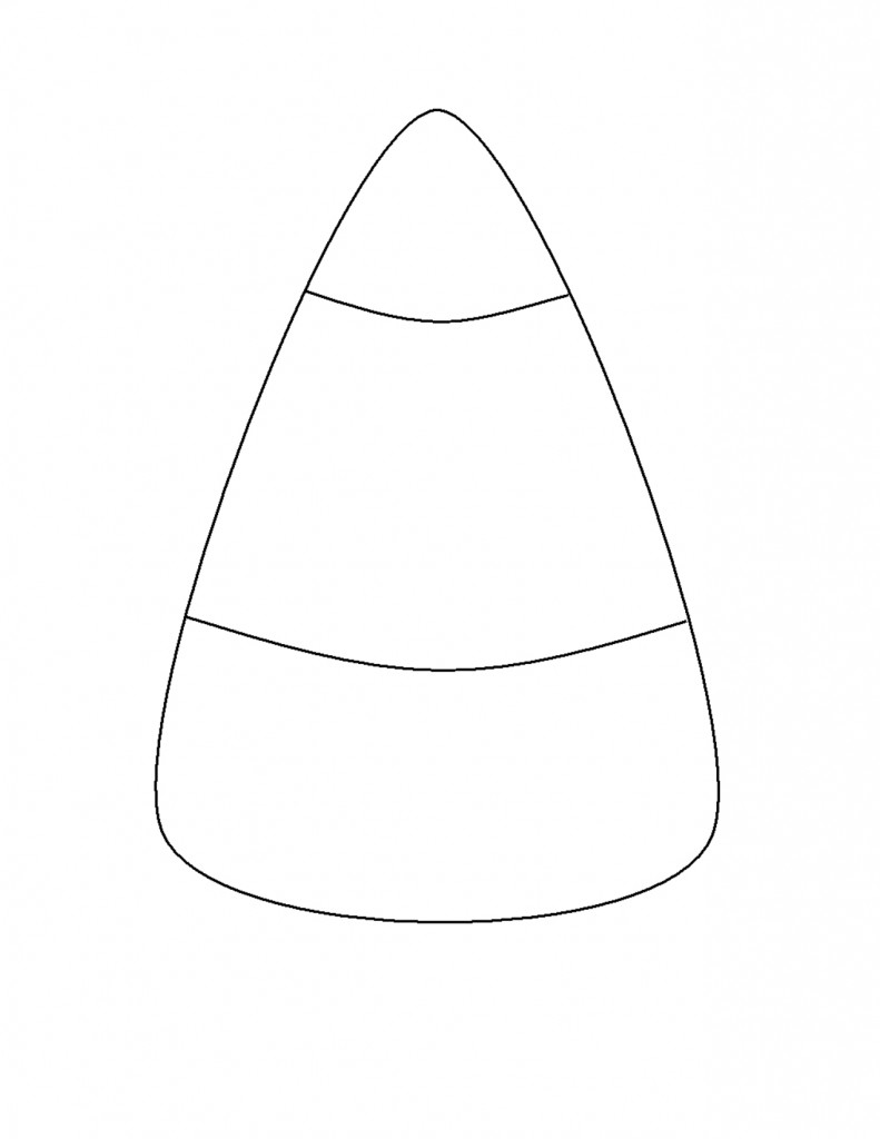 Candy Corn Coloring Page
 Candy Corn Drawing at GetDrawings