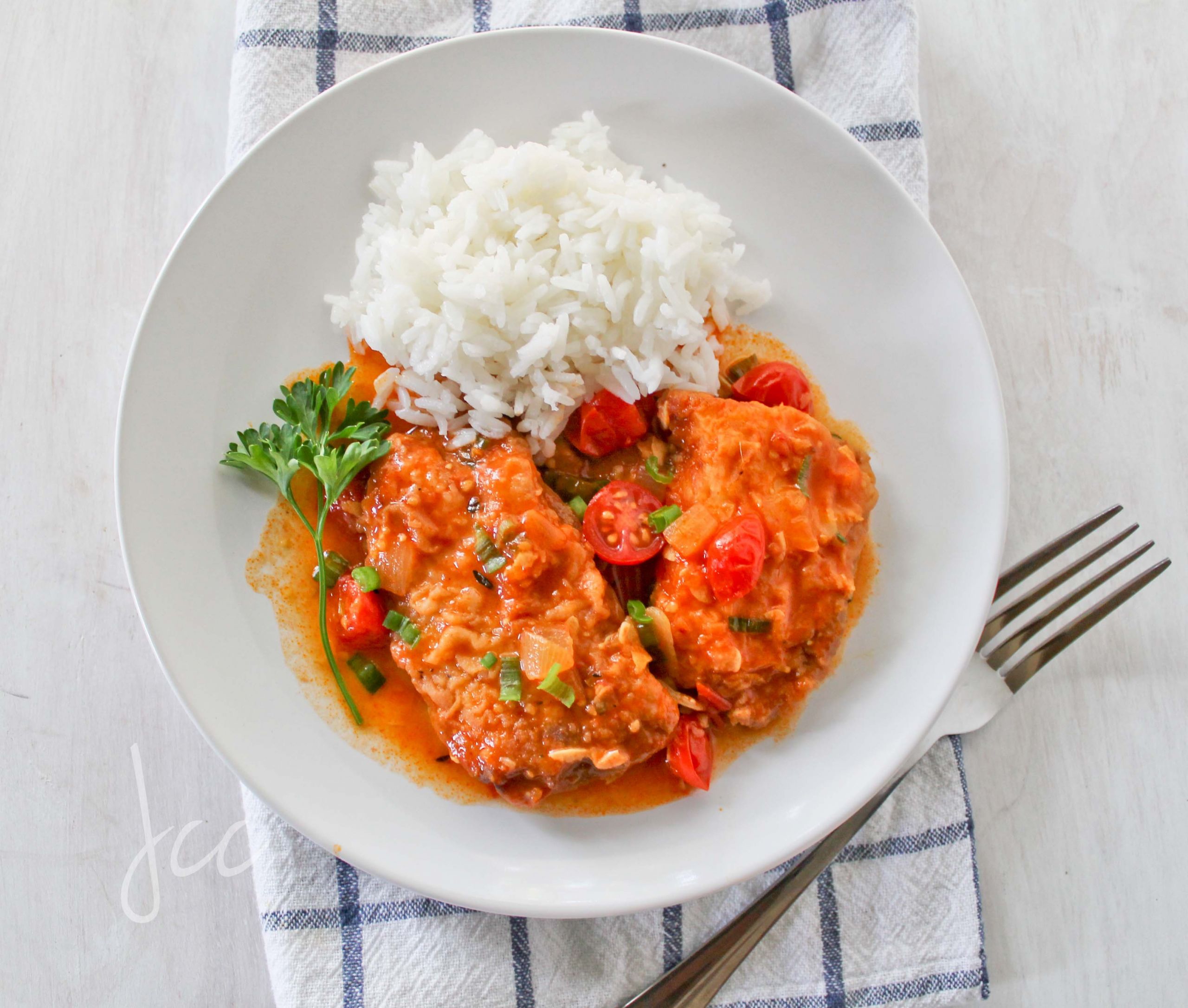 Caribbean Fish Stew
 Fish Stew Jehan Can Cook