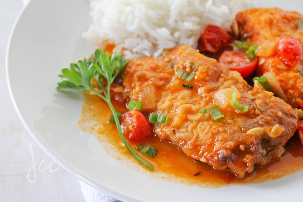Caribbean Fish Stew
 Fish Stew Jehan Can Cook