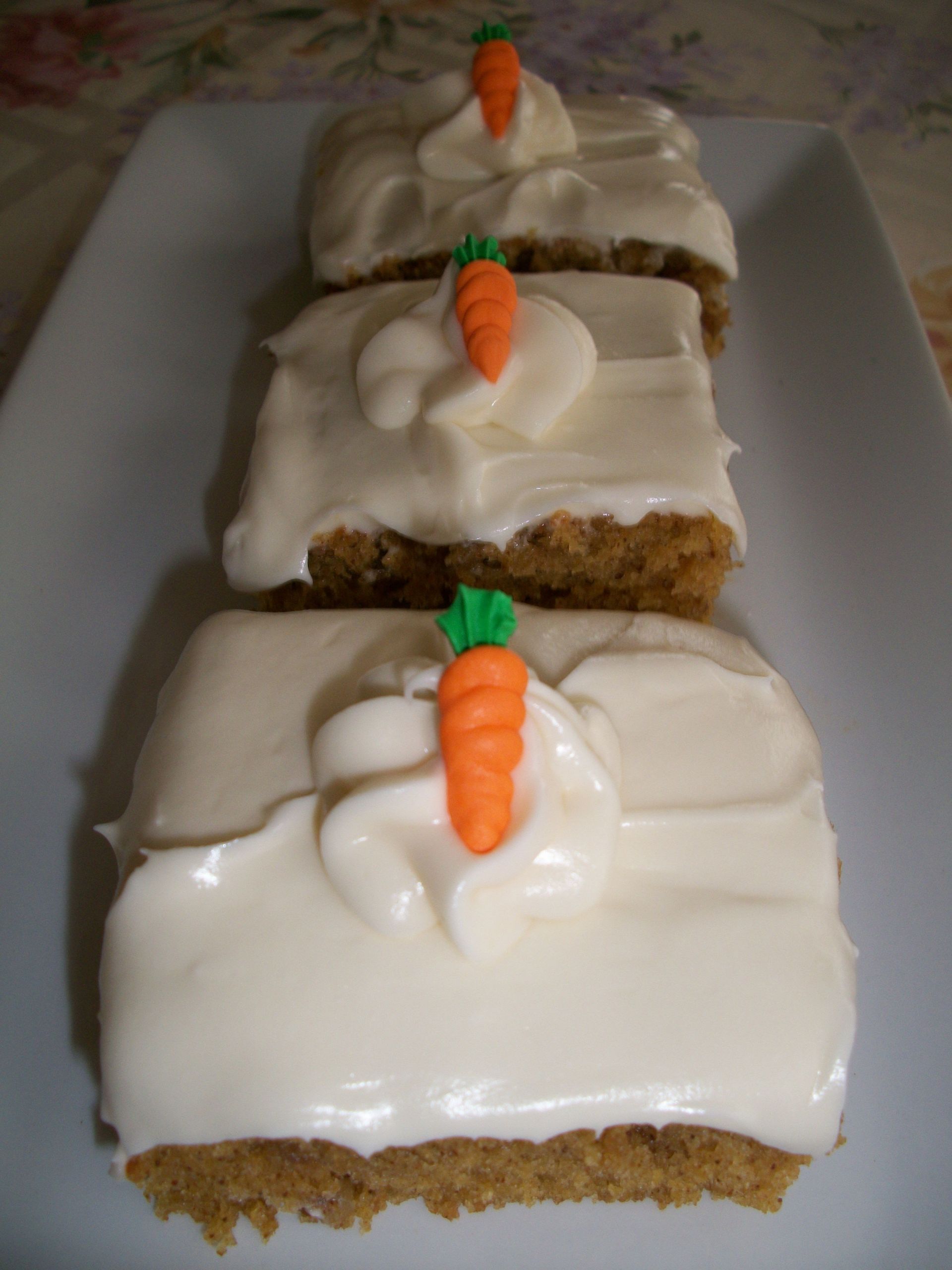 Carrot Cake Recipe With Baby Food
 Carrot Squares