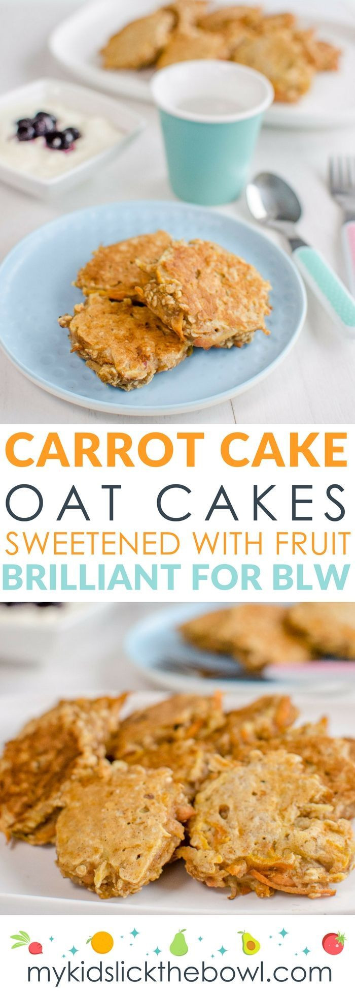 Carrot Cake Recipe With Baby Food
 Carrot Cake Oat Cakes Recipe
