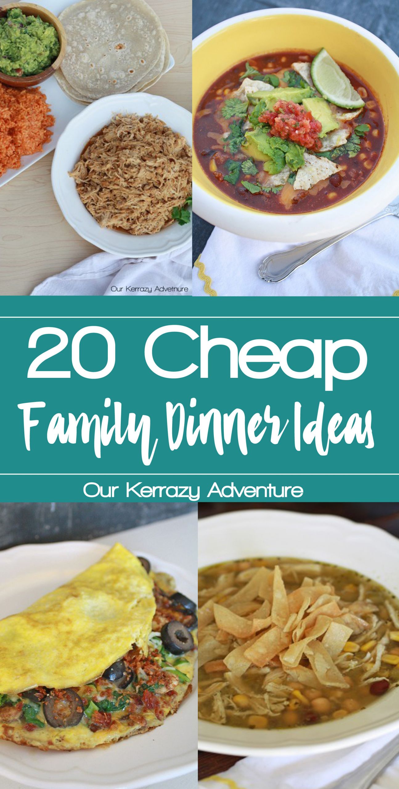 Cheap Dinner Ideas For 2
 20 Cheap Dinner Ideas for Families Our Kerrazy Adventure