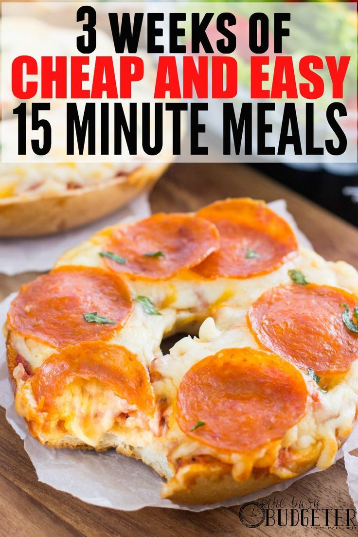 Cheap Dinner Ideas For 2
 Best 25 Easy meals ideas on Pinterest