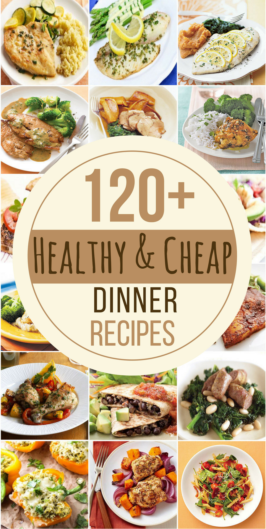Cheap Healthy Dinner
 120 Healthy and Cheap Dinner Recipes Prudent Penny Pincher