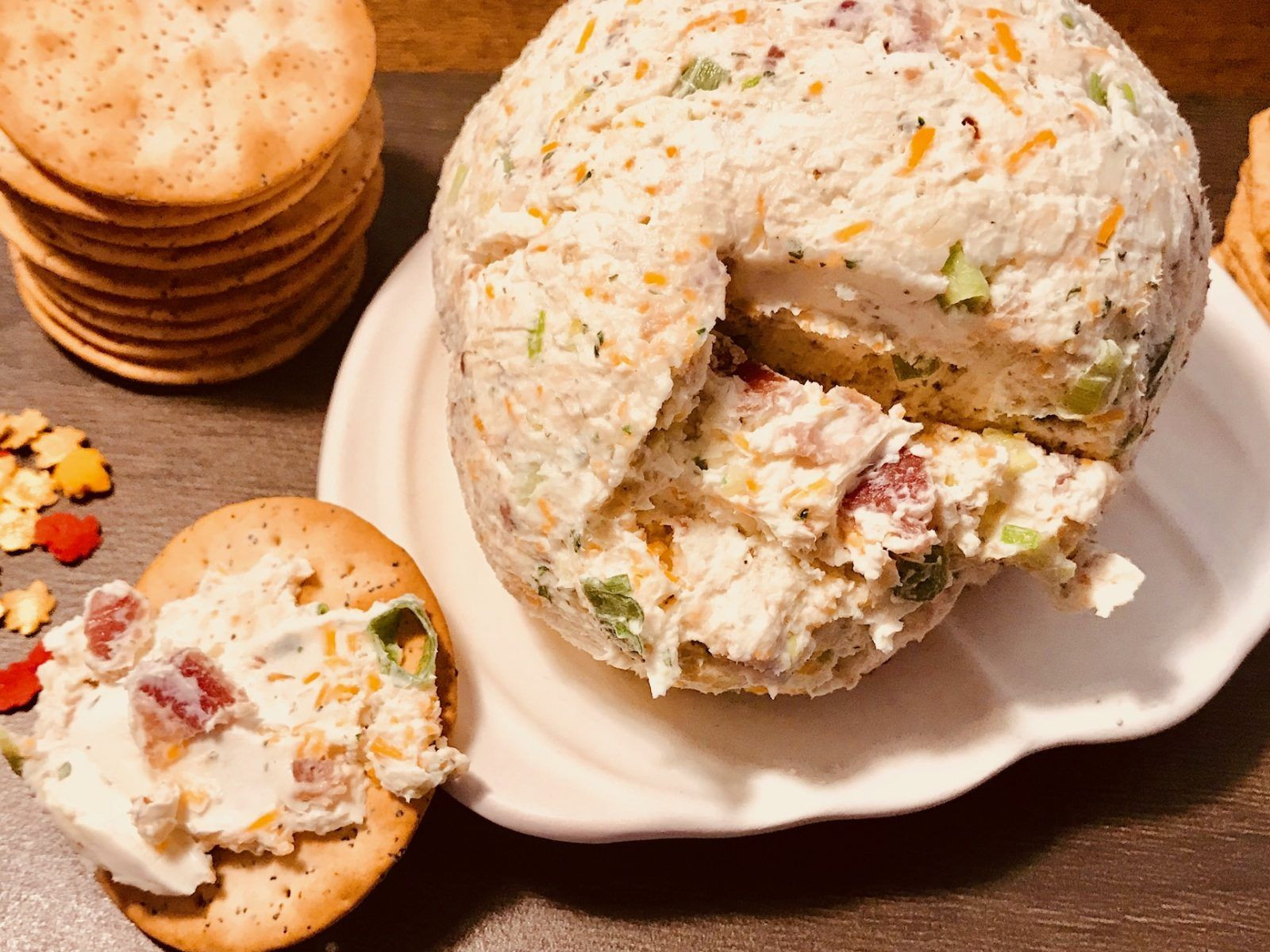 Cheddar Cheese Appetizers
 Out of This World Bacon Ranch and Cheddar Cheese Ball
