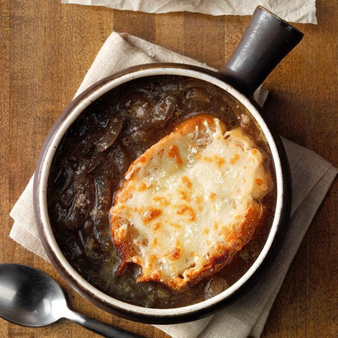 Cheese For French Onion Soup
 Three Cheese French ion Soup Recipe